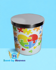 Autism Rocks Candle