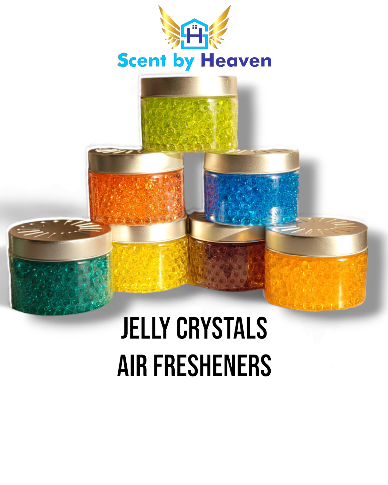 Crystal jelly air freshener