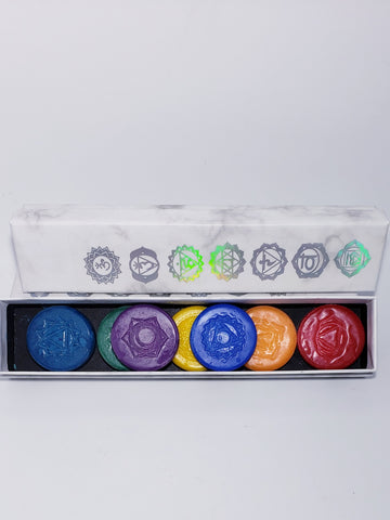 Seven chakras wax melt pack - Scent by Heaven