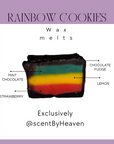 Raimbow cookies wax melts - Scent by Heaven