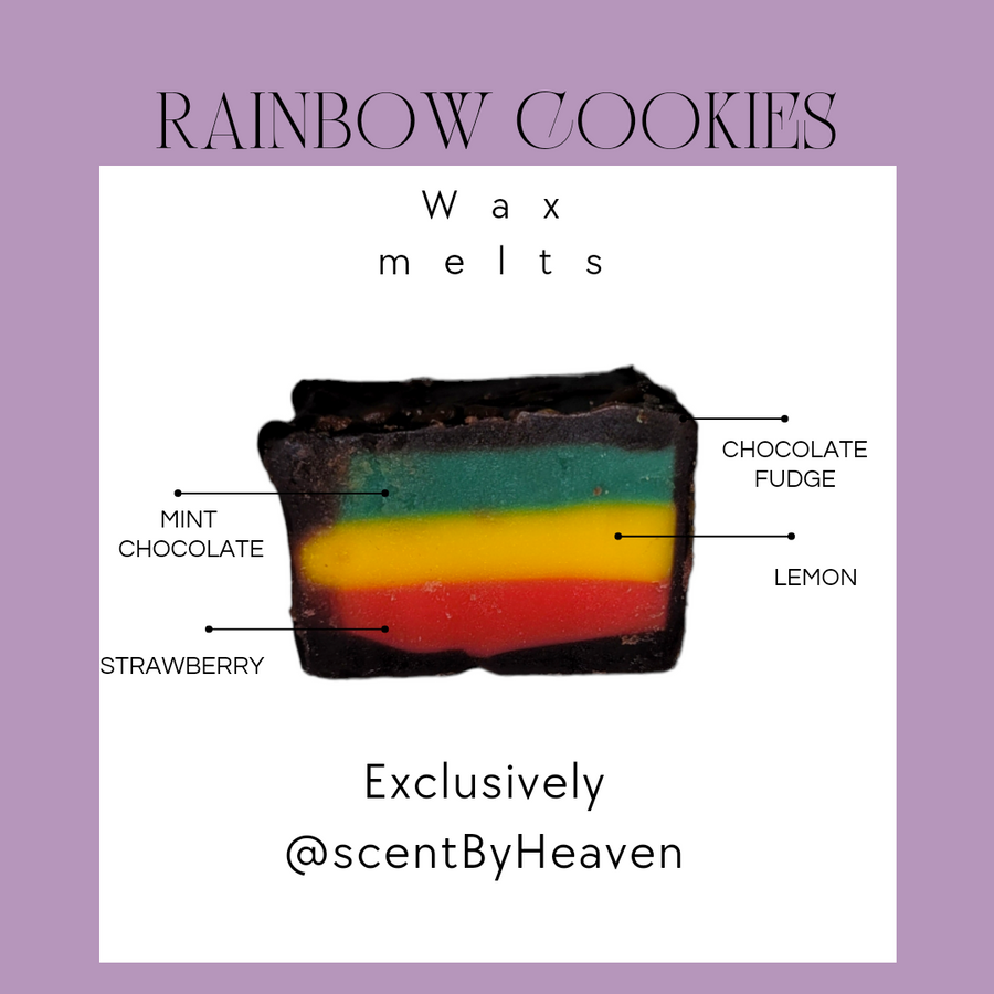 Raimbow cookies wax melts - Scent by Heaven