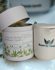 Organic Herbal massage candle - Scent by Heaven