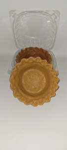 Wax pie crust for dessert candles